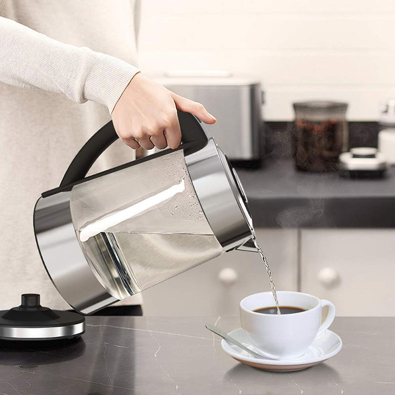 Thumbnail: Smart Thermostatic Glass Electric Kettle 1.8L Capacity Automatic Thermostat Suit