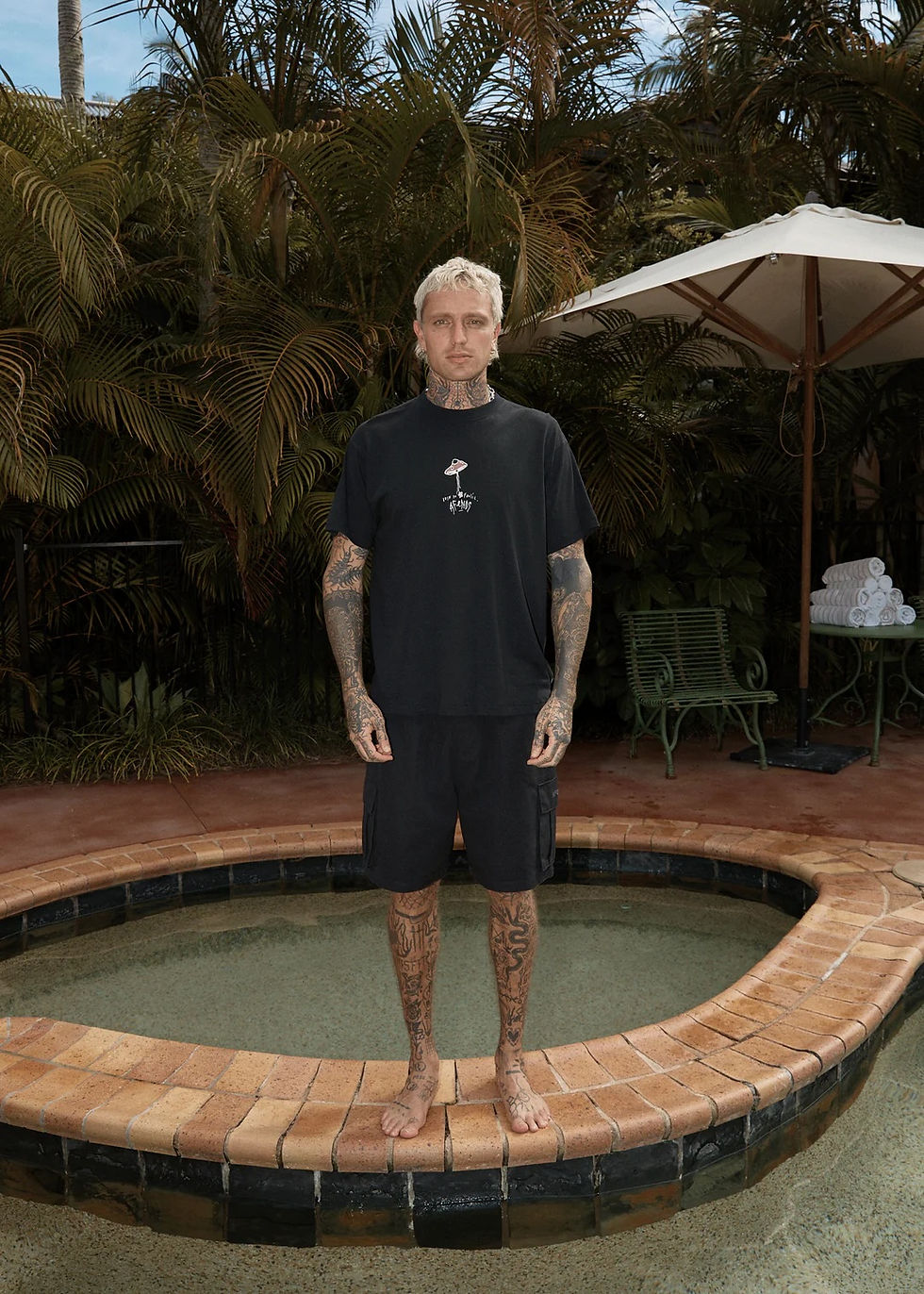 Thumbnail: AFENDS - High Priority Boxy Fit Tee