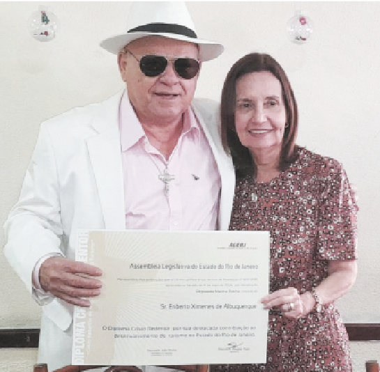 Ximeninho e a Deputada Martha Rocha.