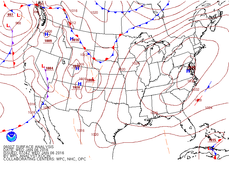 Radiational Cooling at Westhampton Beach, NY (KFOK)