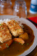 Tofu katsu curry