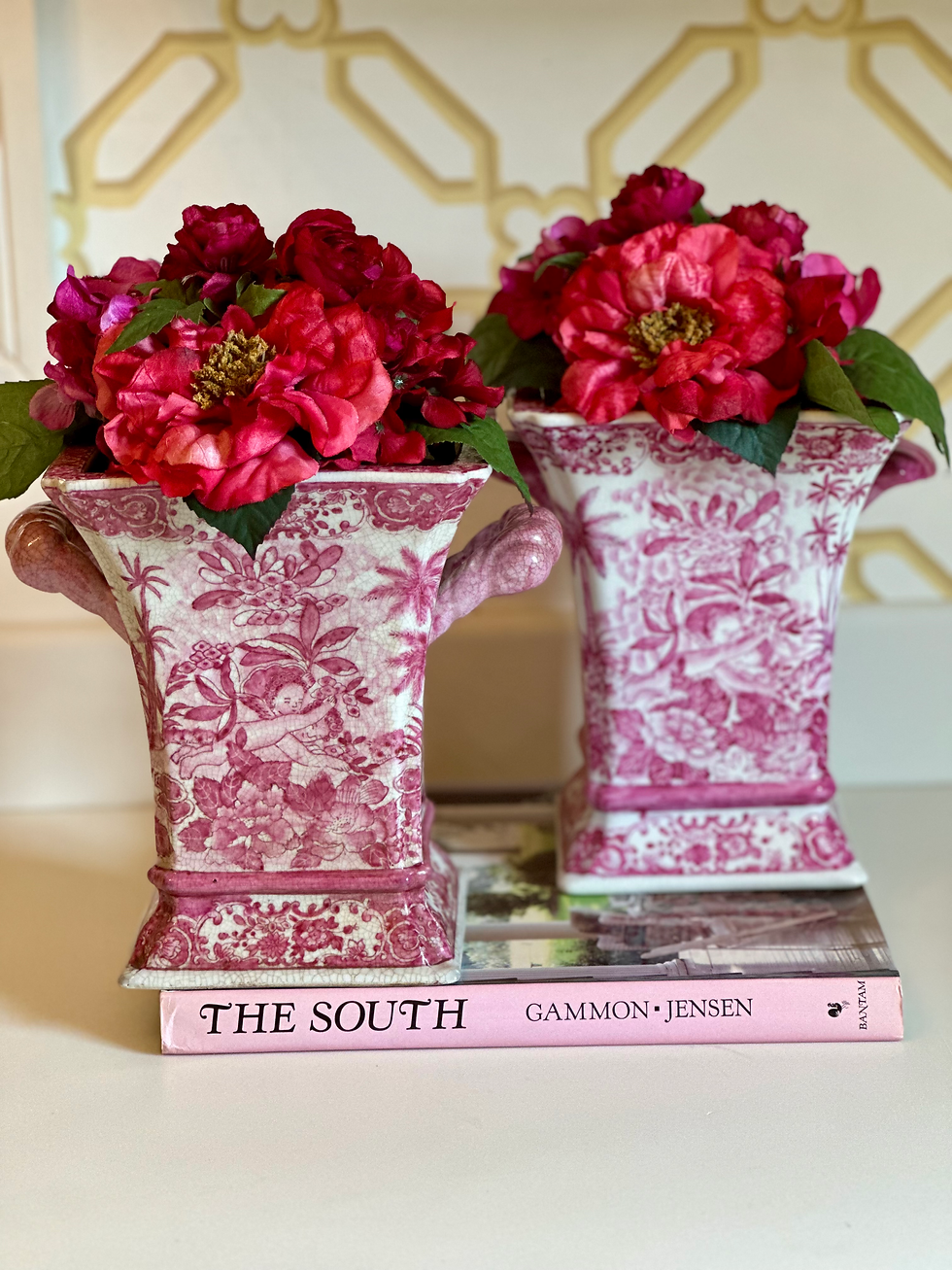 Thumbnail: Chinoiserie Vase/Cachepot - 2 Available (Sold Separately)