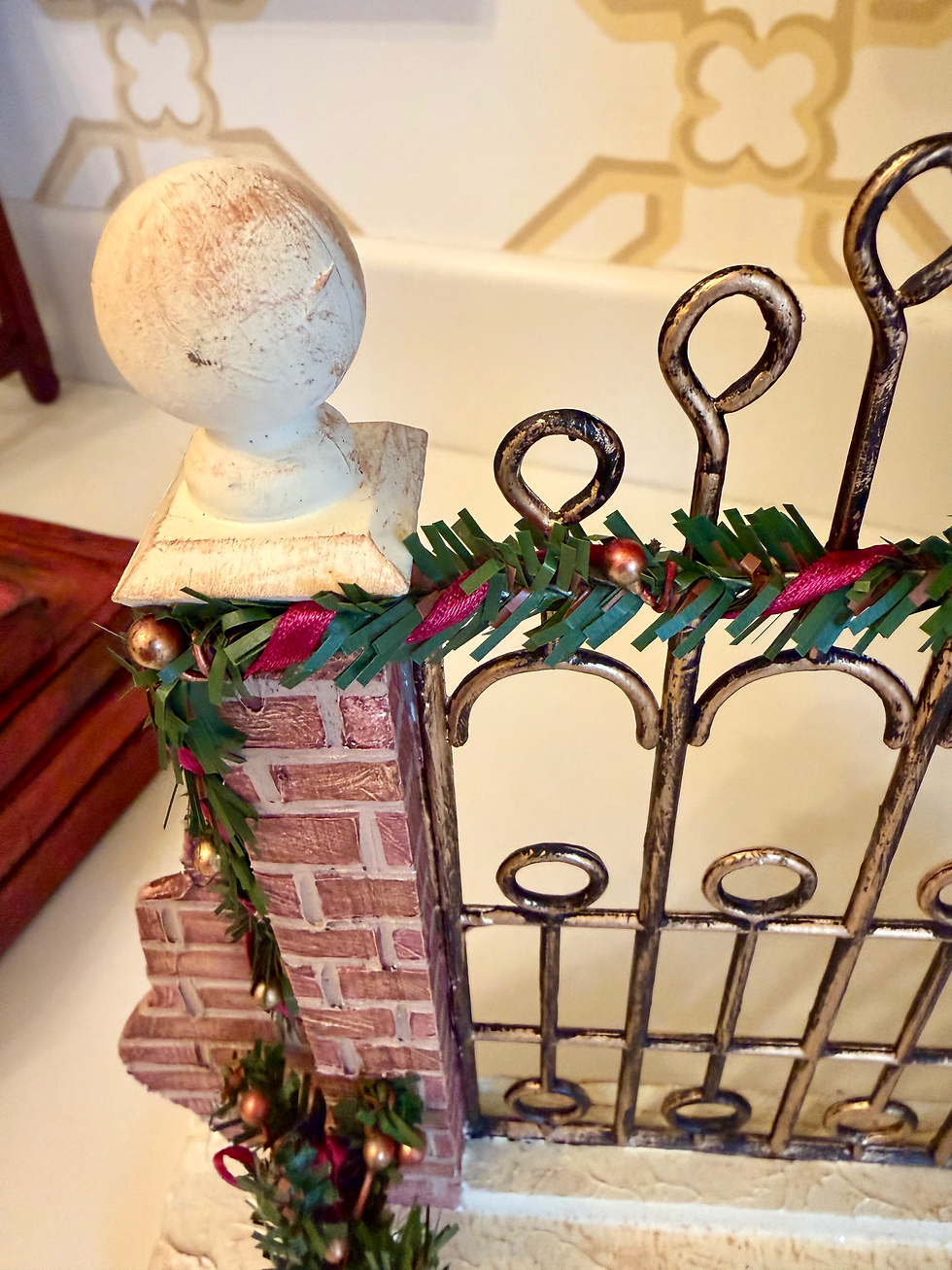 Thumbnail: Christmas Fencing/ Decorative Christmas Decor