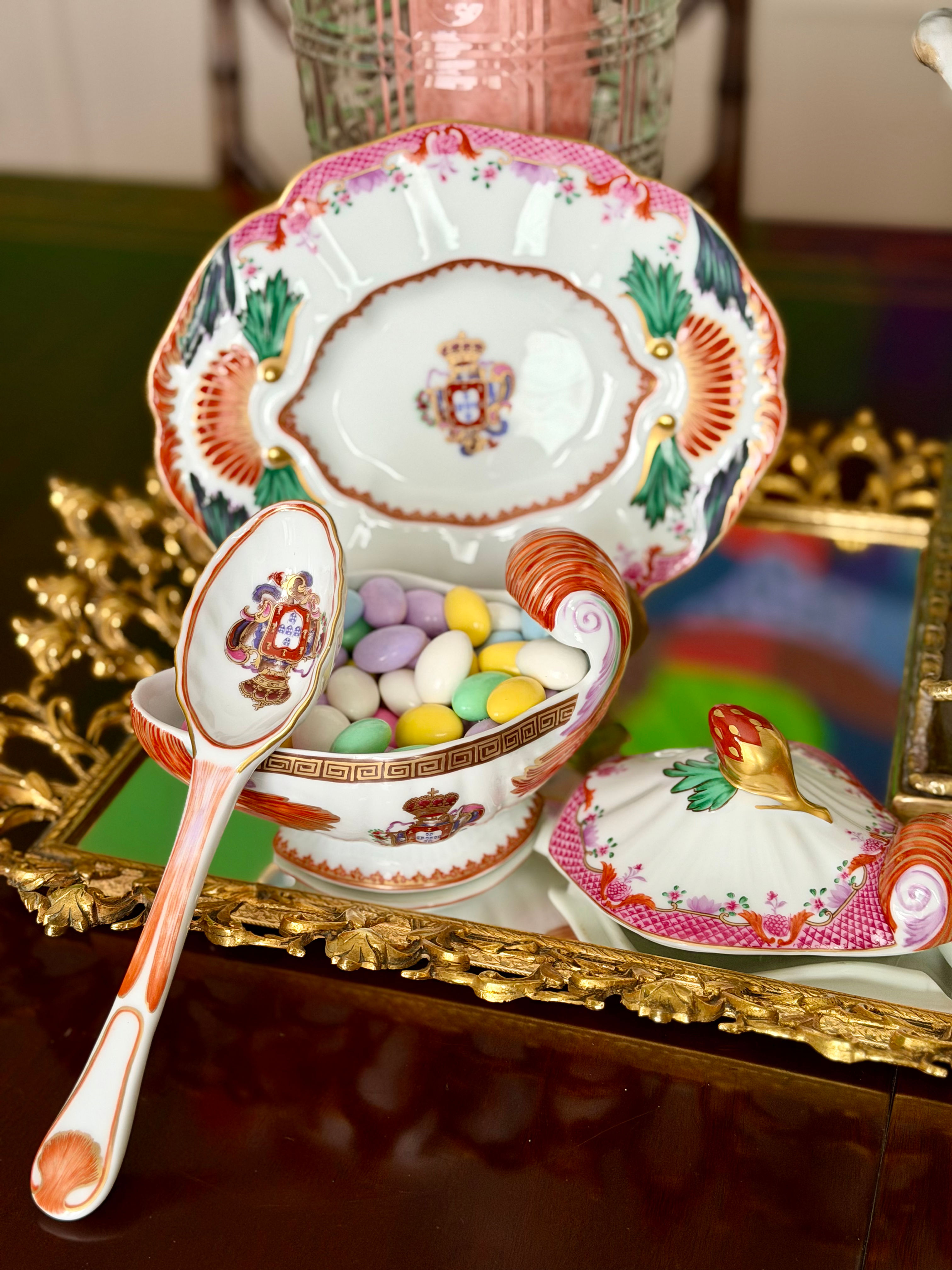 Beautiful Portuguese Sauce Boat 