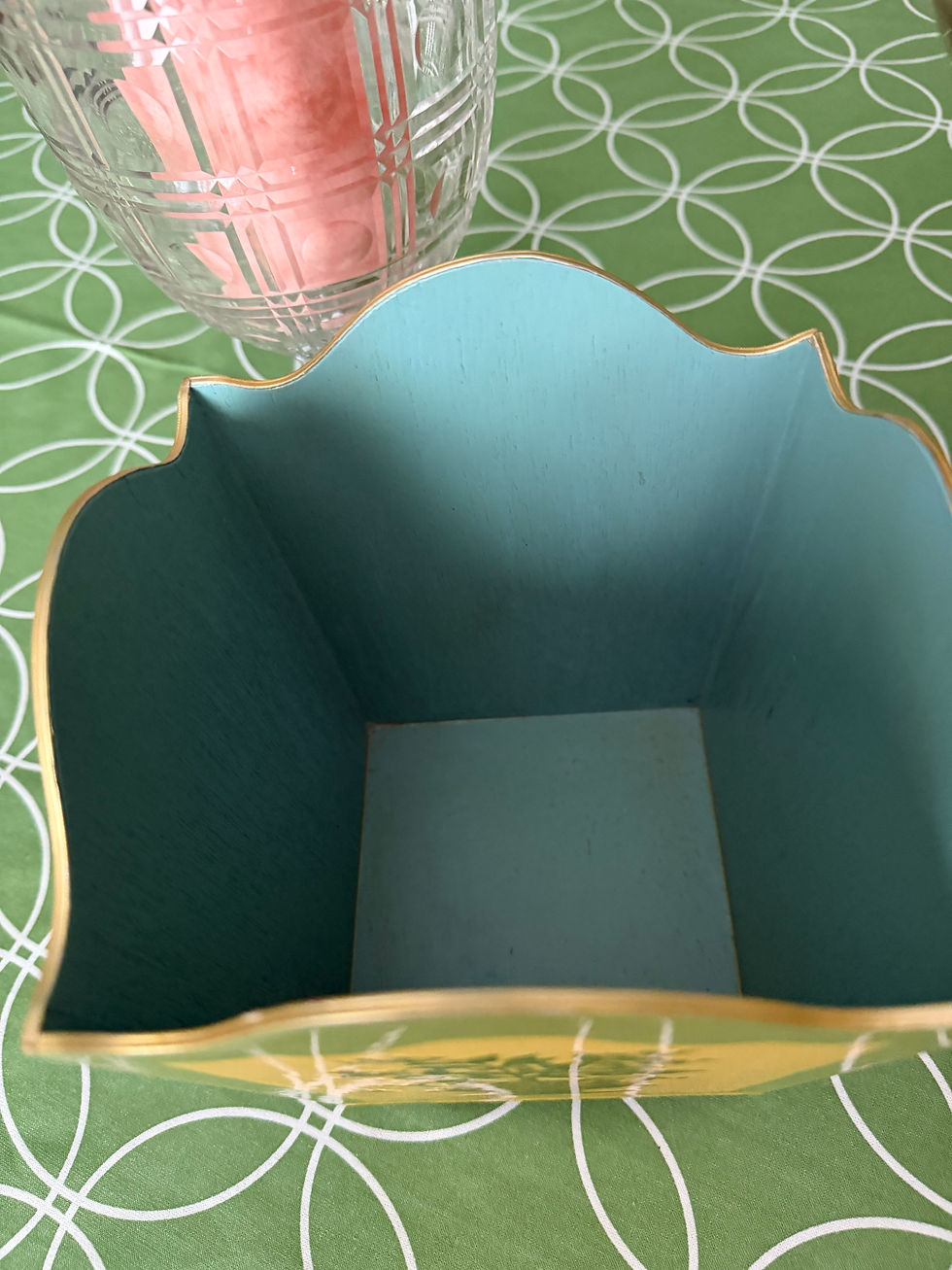 Thumbnail:  Vintage Decorative Topiary Cachepot
