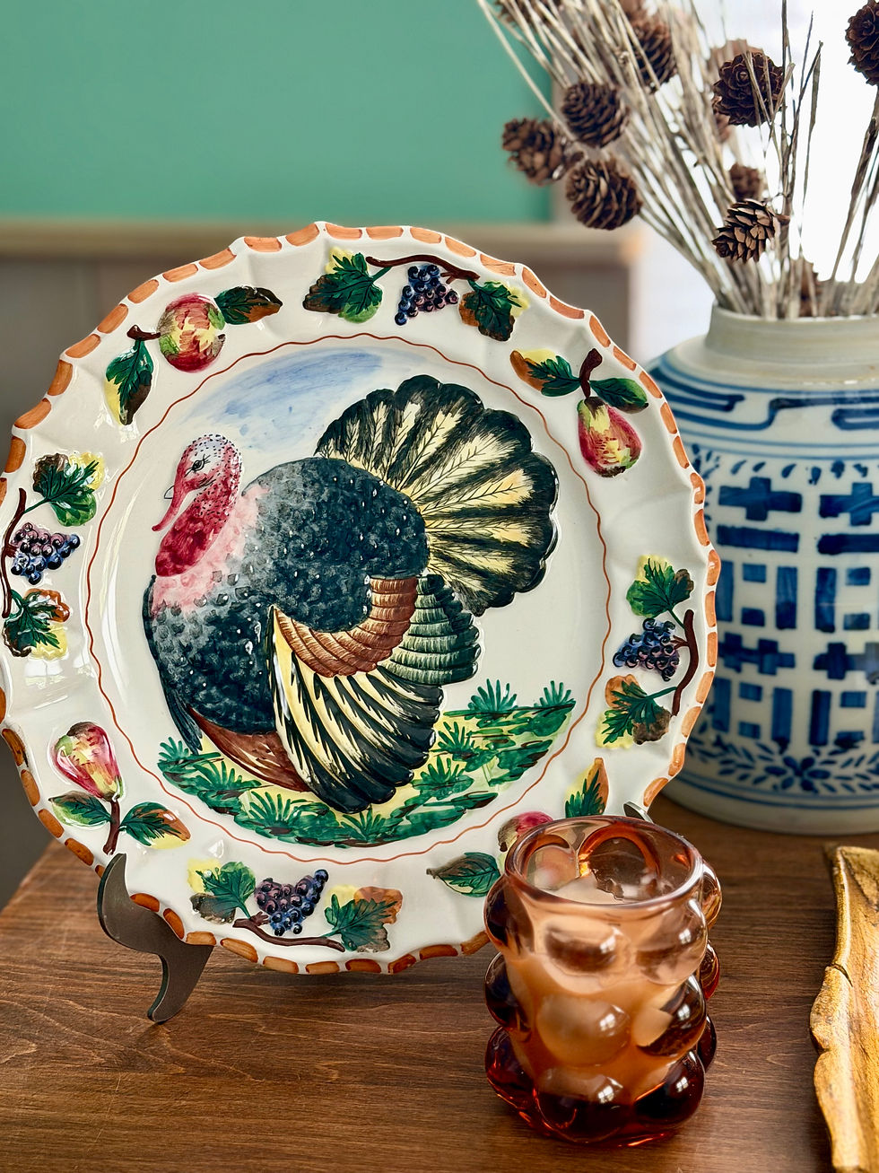 Thumbnail: Vintage Turkey Platter