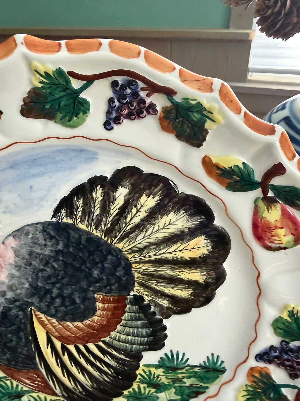 Thumbnail: Vintage Turkey Platter