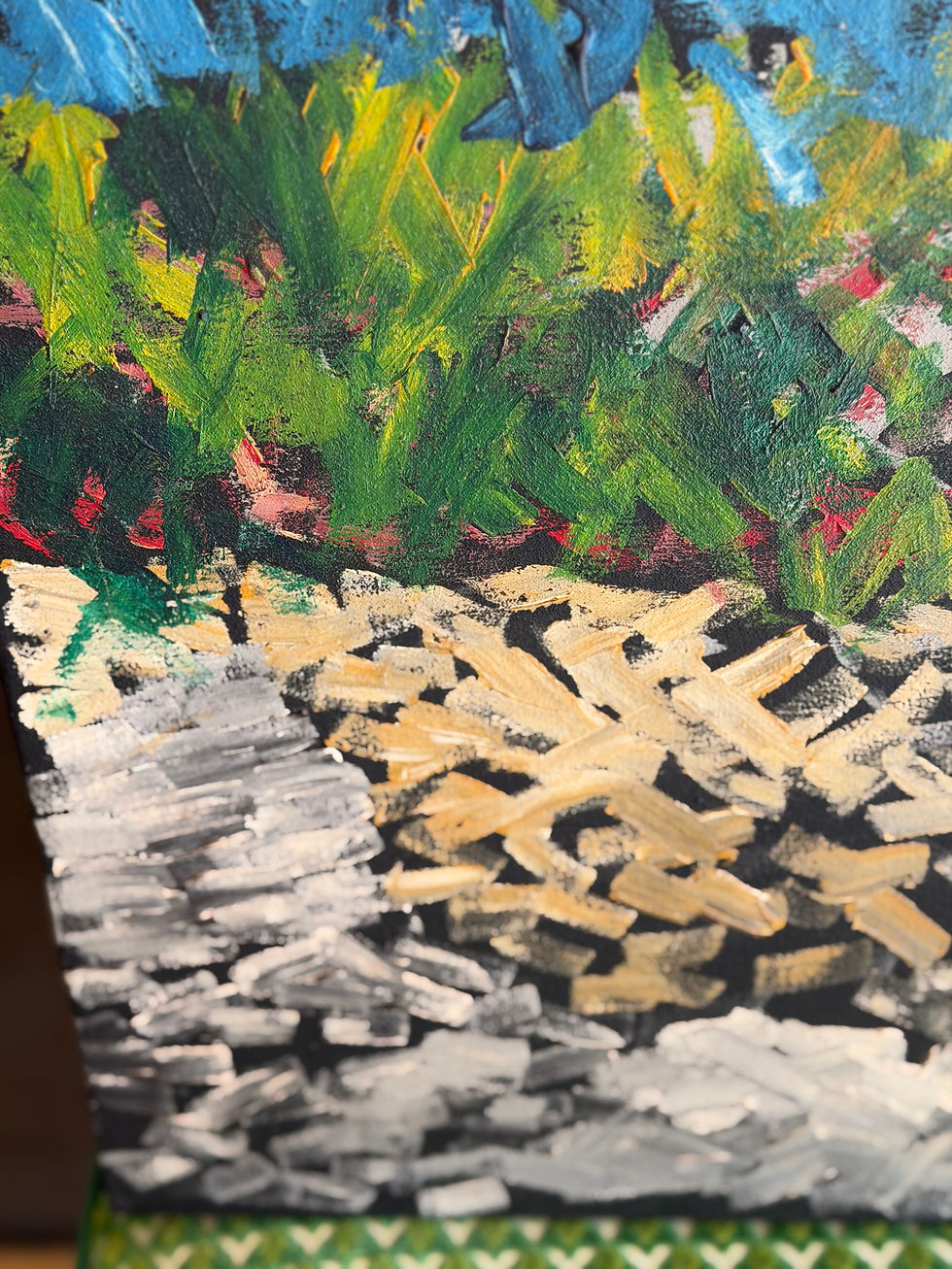 Thumbnail: Vintage Abstract Painting
