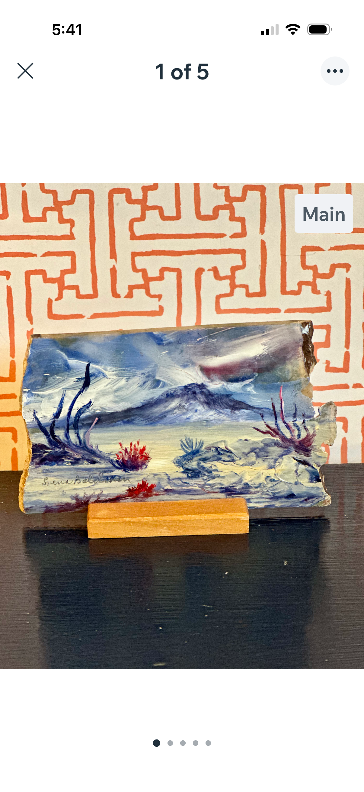 Small Blue Landscape 