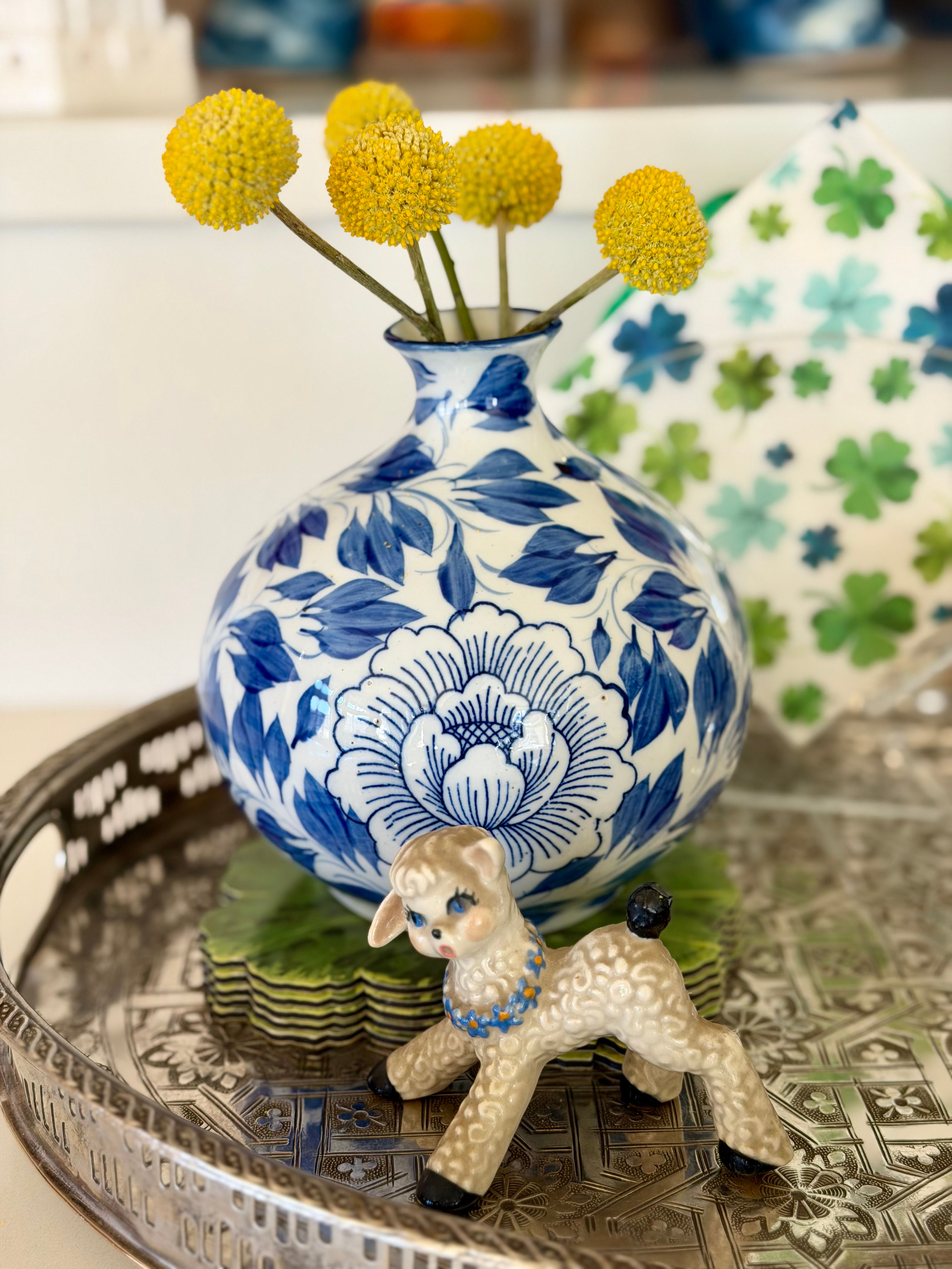 Gump’s Blue and White Vase