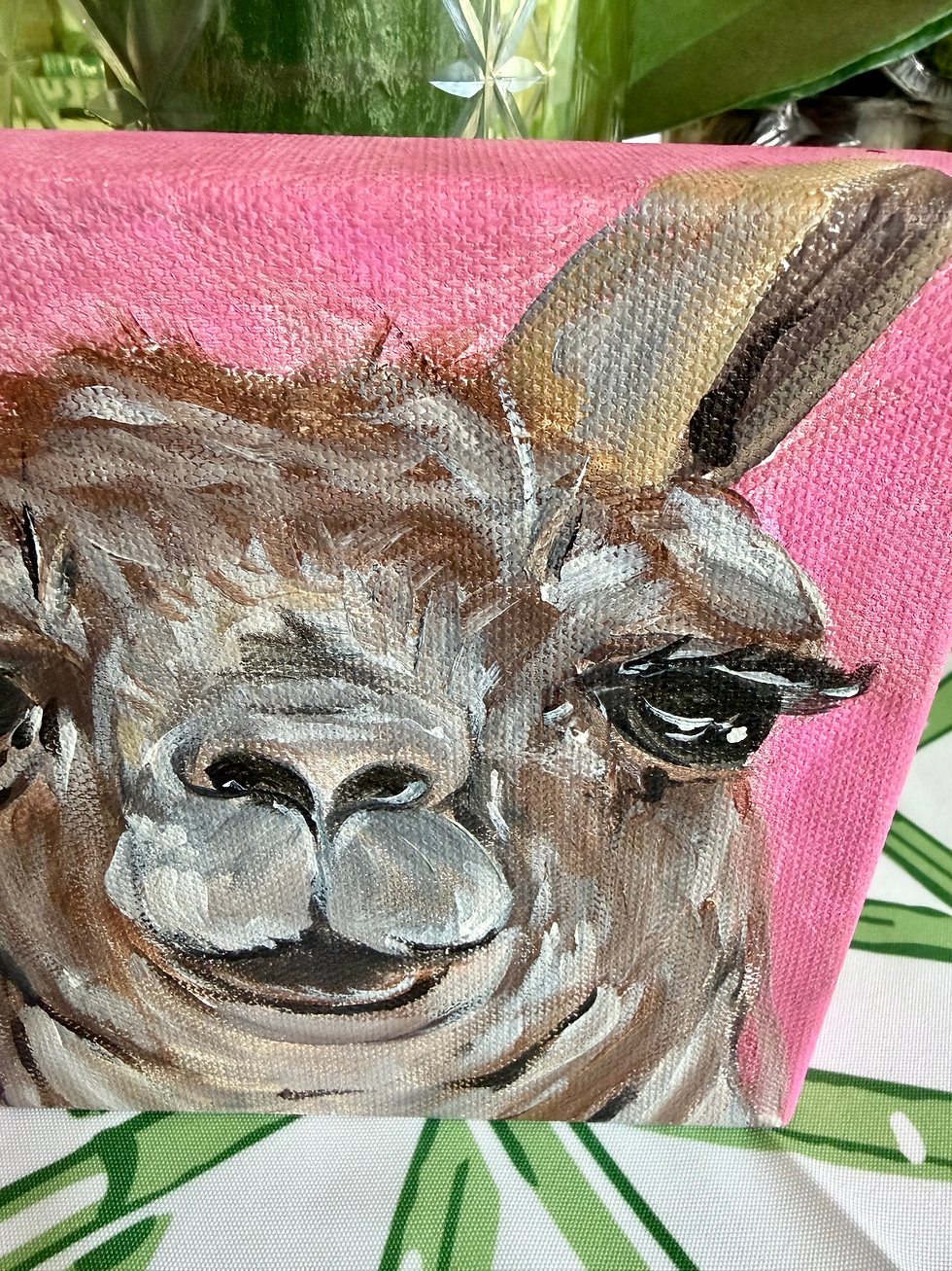 Thumbnail: Fun Llama Painting
