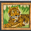 Thumbnail: Vintage Needlepoint Tiger Wall hanging 