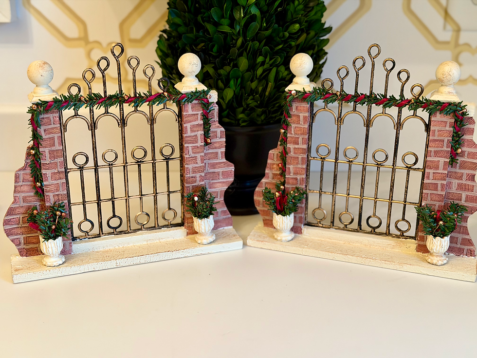 Thumbnail: Christmas Fencing/ Decorative Christmas Decor