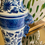 Thumbnail: Blue & White Chinoiserie Vase