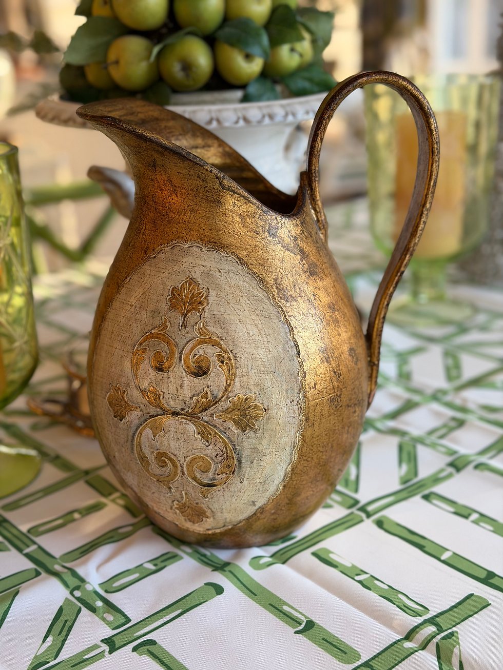 Thumbnail: Gorgeous Florentine Pitcher/Vase