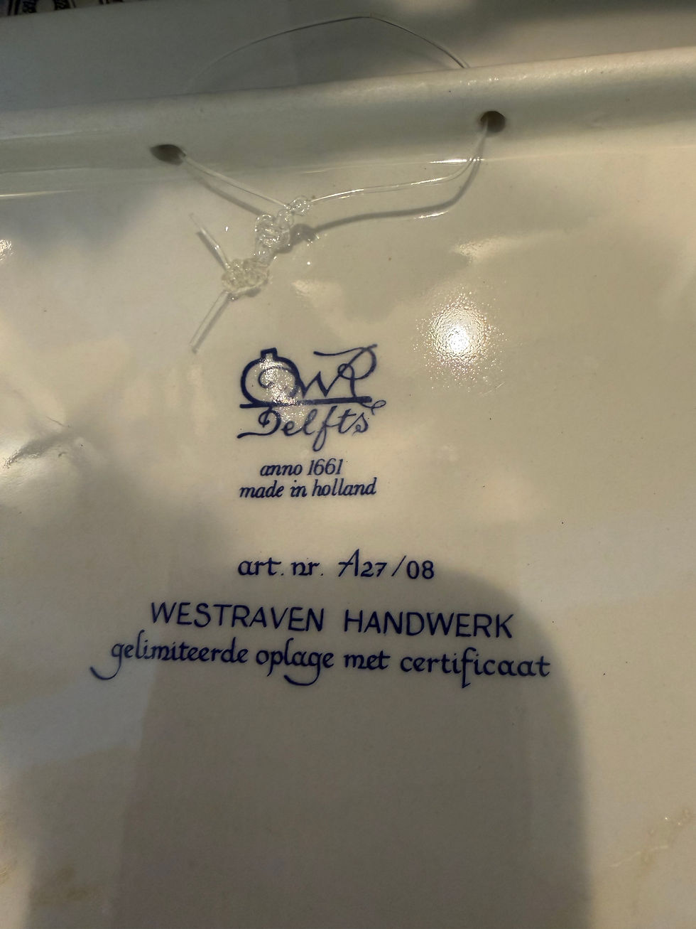 Thumbnail: Vintage Delft Tray