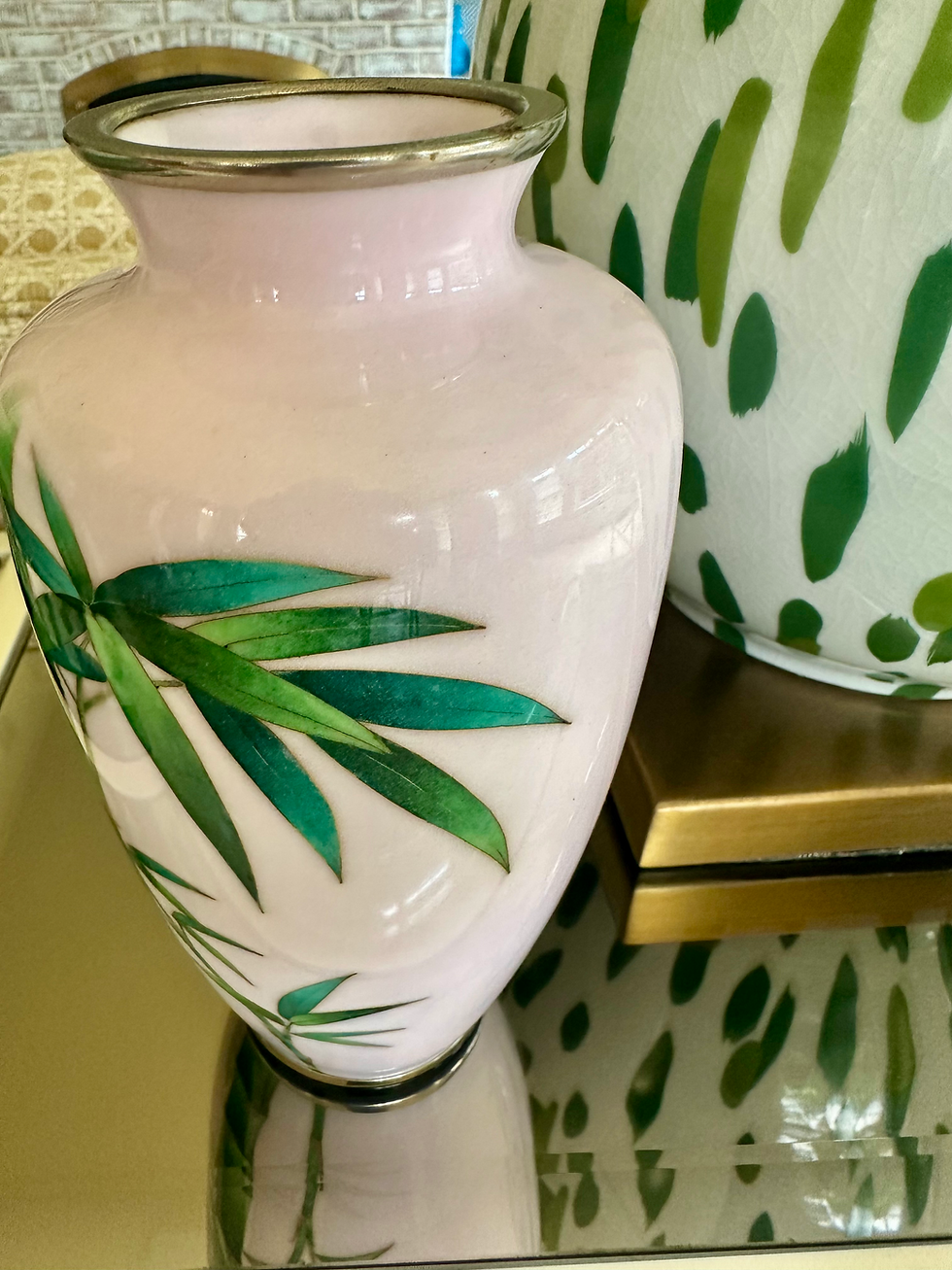 Thumbnail: Cloisonné Enamel Vase