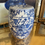 Thumbnail: Blue & White Tabletop Stool