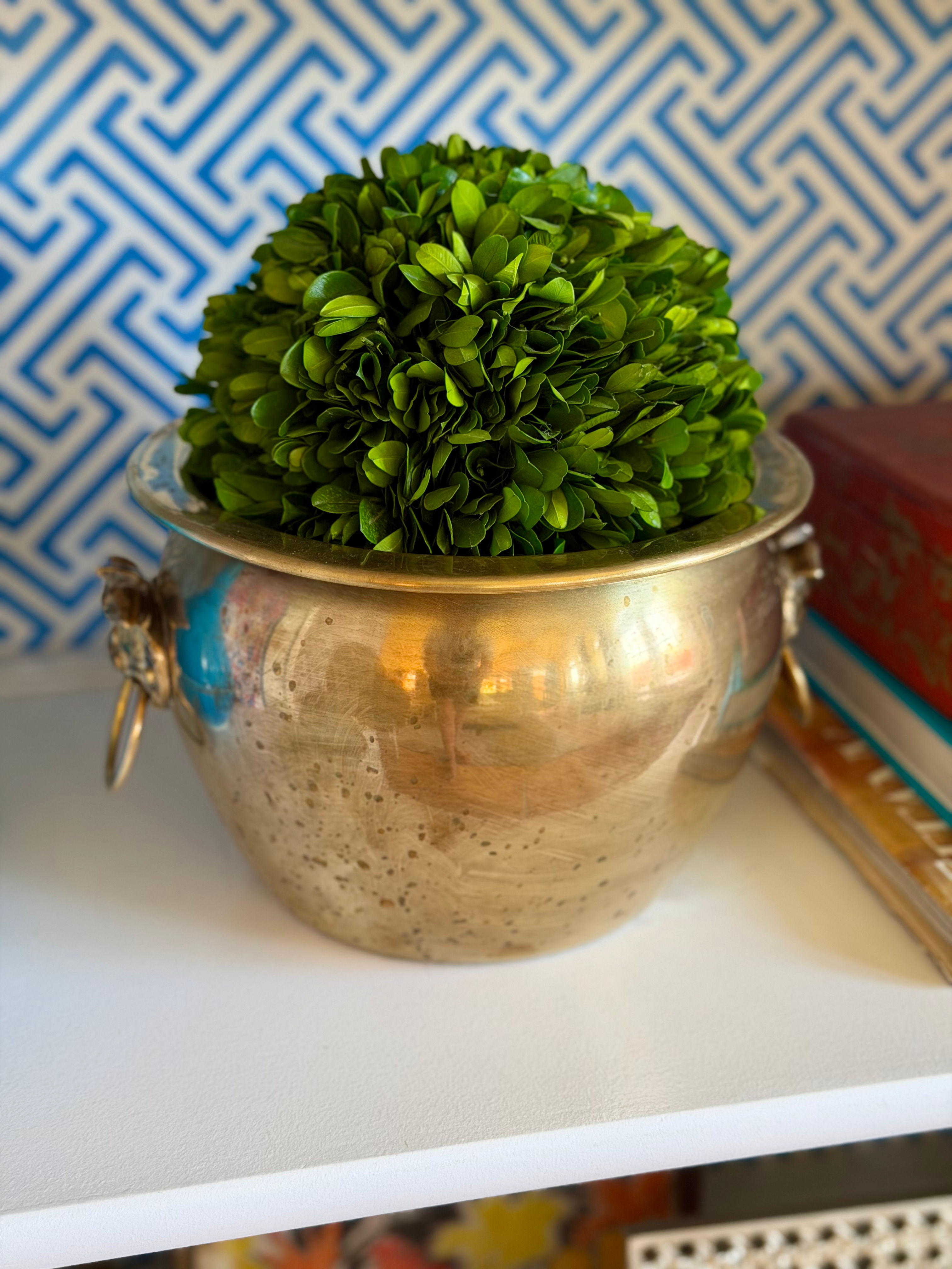 Brass Cachepot