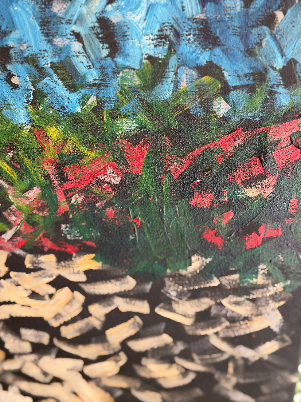 Thumbnail: Vintage Abstract Painting