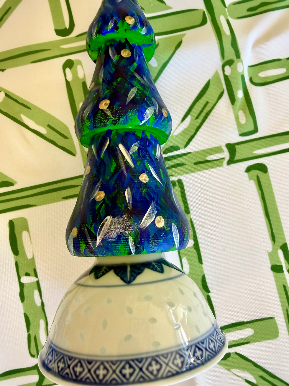 Thumbnail: Original Christmas Tree Figurine, Holiday Decor