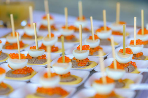 Bouchées sarrasin oeufs de caille et oeufs de truite 2.jpg