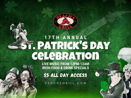 The All Day Sham'ROCKIN' Bash at Peach's Grill