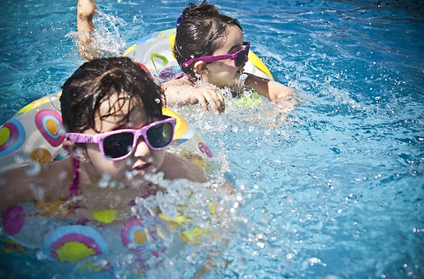 Aquapark nad jeziorem Pluszne Domek Słonecznik na Warmii i Mazurach