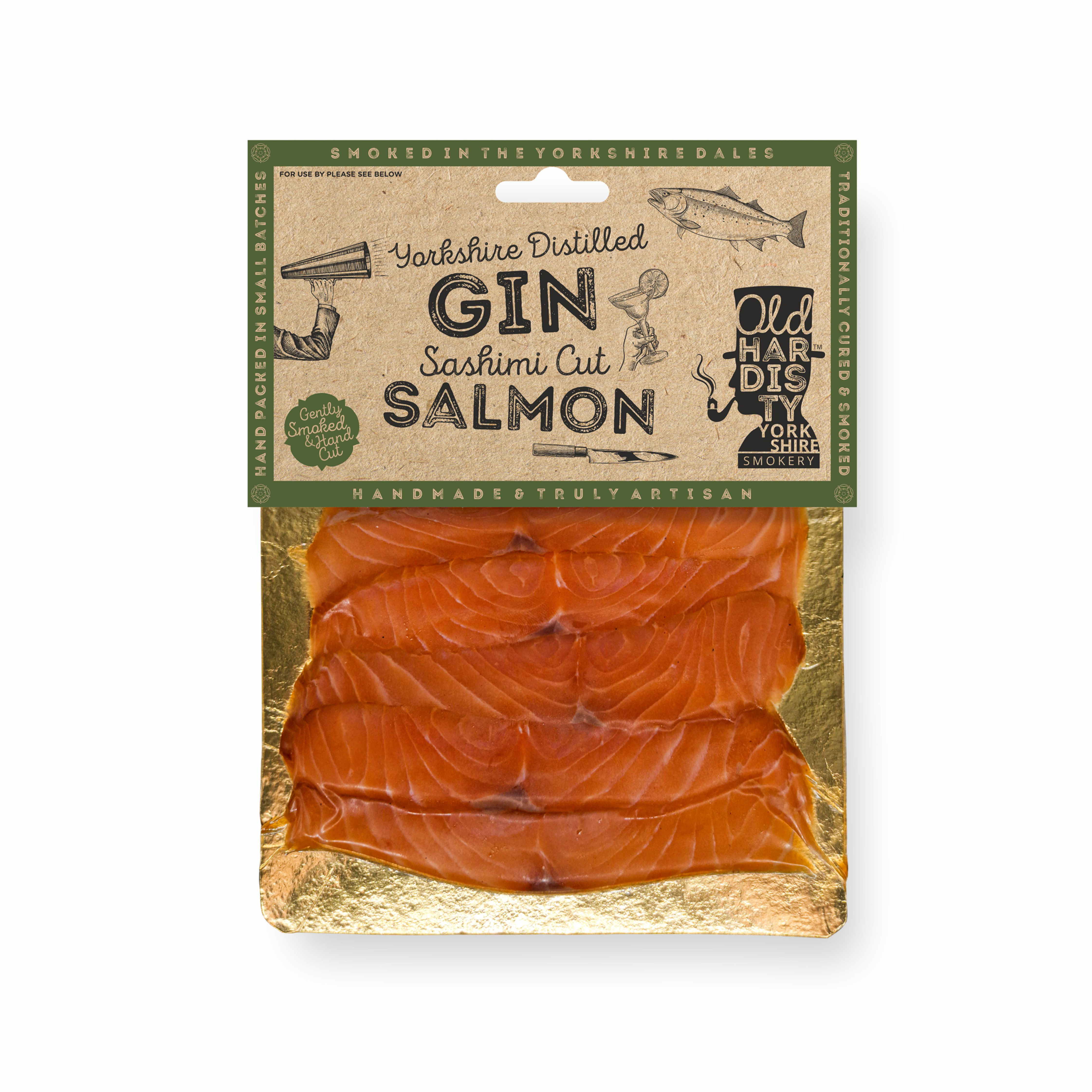 Yorkshire Distilled Gin Smoked Salmon 100g
