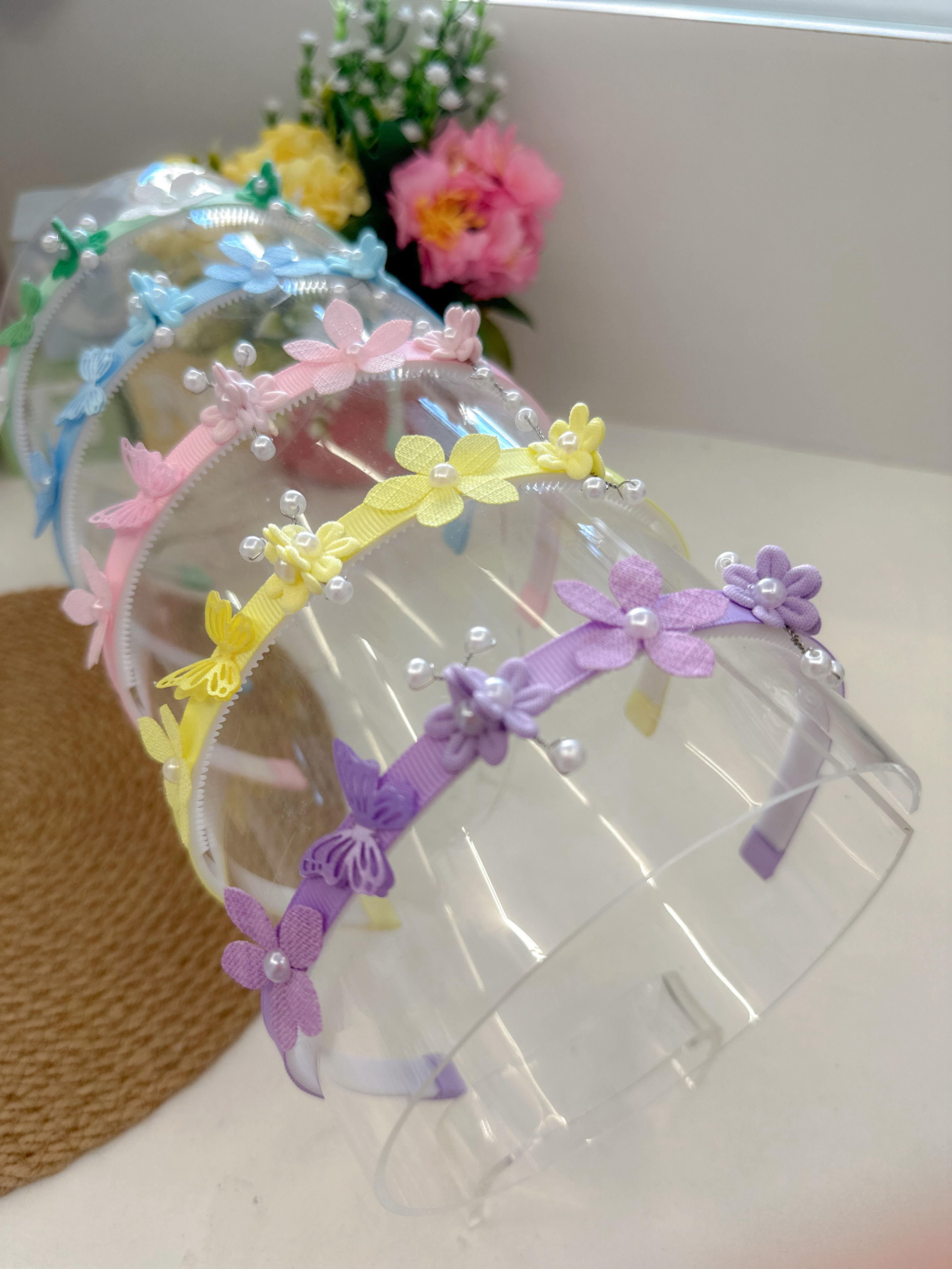 Tiara coleção floral 