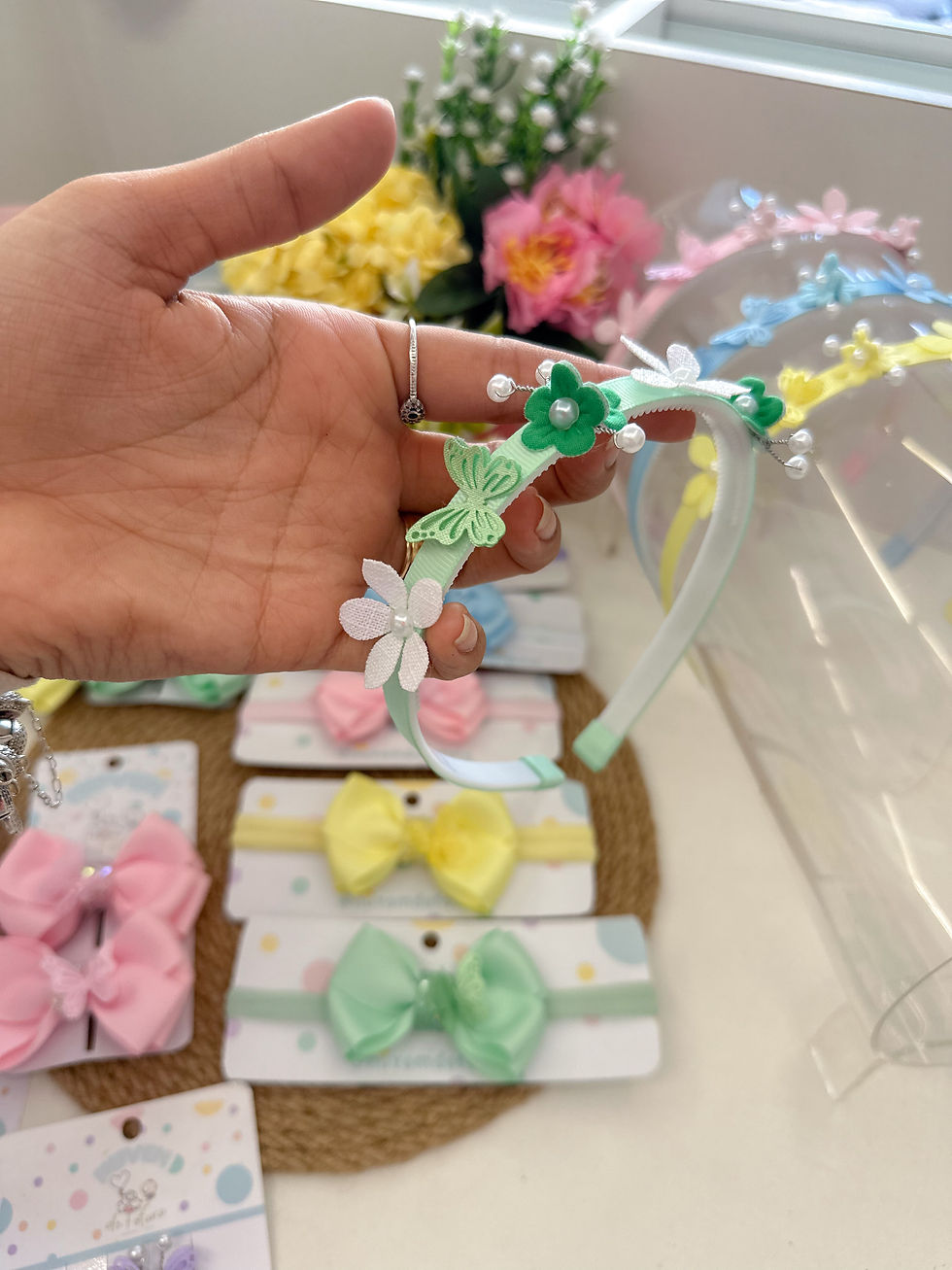 Miniatura: Tiara coleção floral 