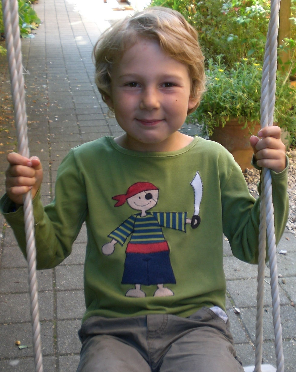 Langarm Shirt für Jungs