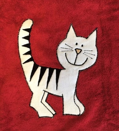 Miniaturbild: Badetuch Katze