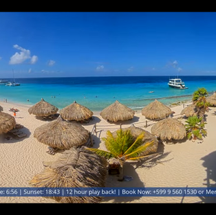 KLIEN CURACAO BEACH LIVE WEBCAM (ISLAND OFF CURACAO)