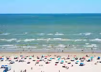 Stewart beach, galveston