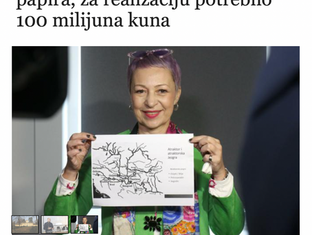 Za izradu projekta potrošili 50 kg papira, za realizaciju potrebno 100 milijuna kuna