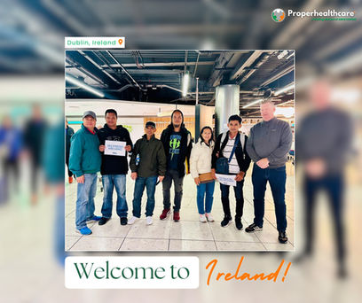 Welcome to Ireland, Serafin Calacsan, Wilfredo Anciano, and Richard Carino!