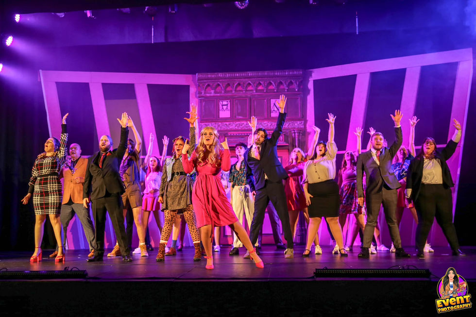 Olly Whitehead Lighting - Legally Blonde