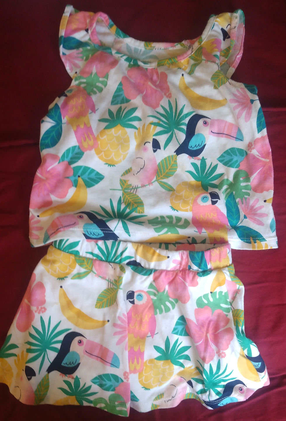 Baby Shorts & Shirt Outfit 12-18M