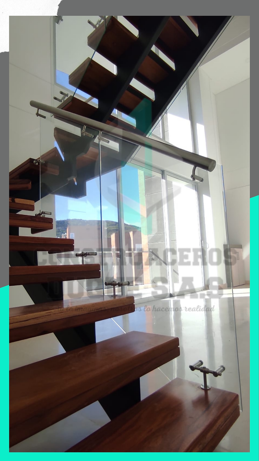 Miniatura: Pasamanos en acero Inoxidable