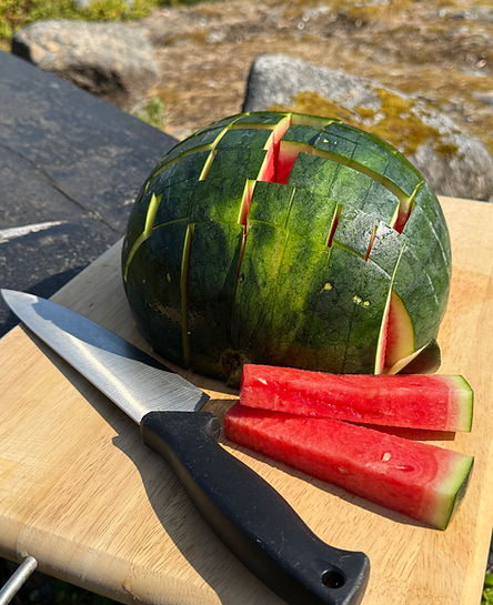 Oppdeling av vannmelon