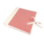 Handgefertigtes Fotoalbum in 3 Größen, Japanpapier, Pergamin Zwischenseiten, gewebtes Mappenband