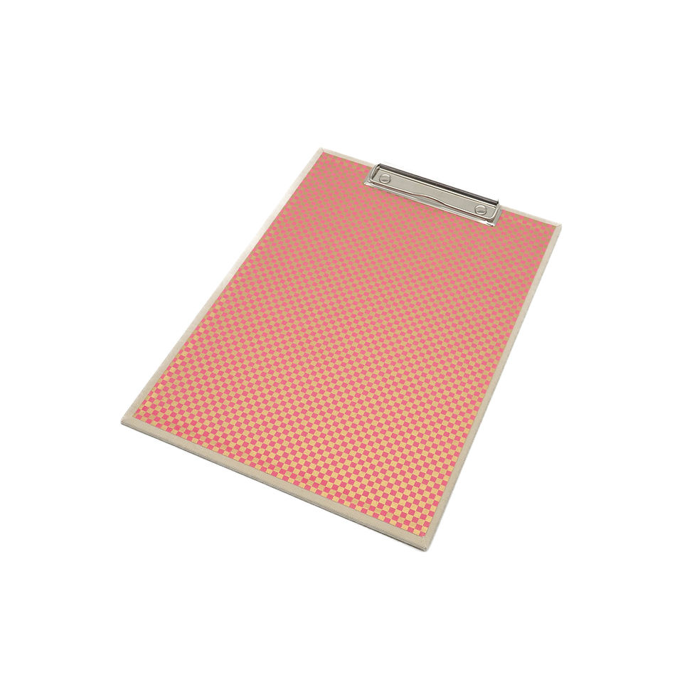 Handgefertigtes Klemmbrett Clipboard in DIN-Formaten, Bucheinbandgewebe, Japanpapier