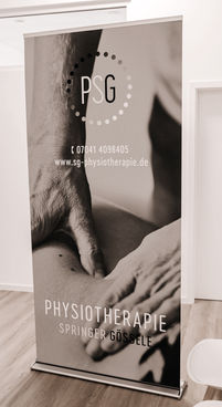 PSG Physiotherapie Mühlacker RollUp
