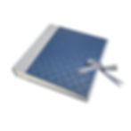 Handgefertigtes Fotoalbum in 3 Größen, Japanpapier, Pergamin Zwischenseiten, gewebtes Mappenband