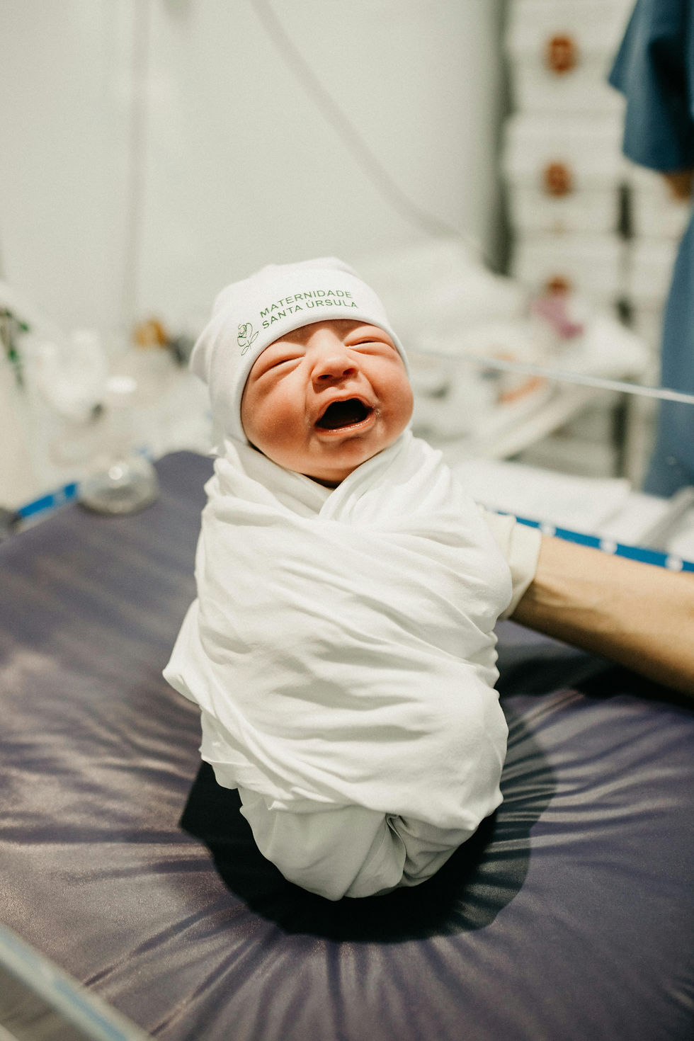 Happy babies come into this world with natural birthing techniques.
