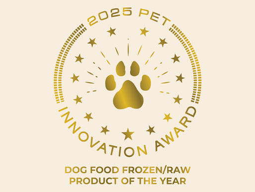 Tucker's Boost Cubes Awarded "Dog Food Frozen/Raw Product of the Year" by Pet Innovation Awards