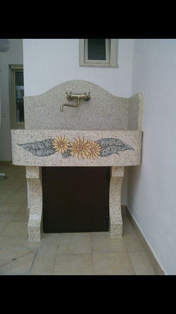 pila in graniglia personalizzata