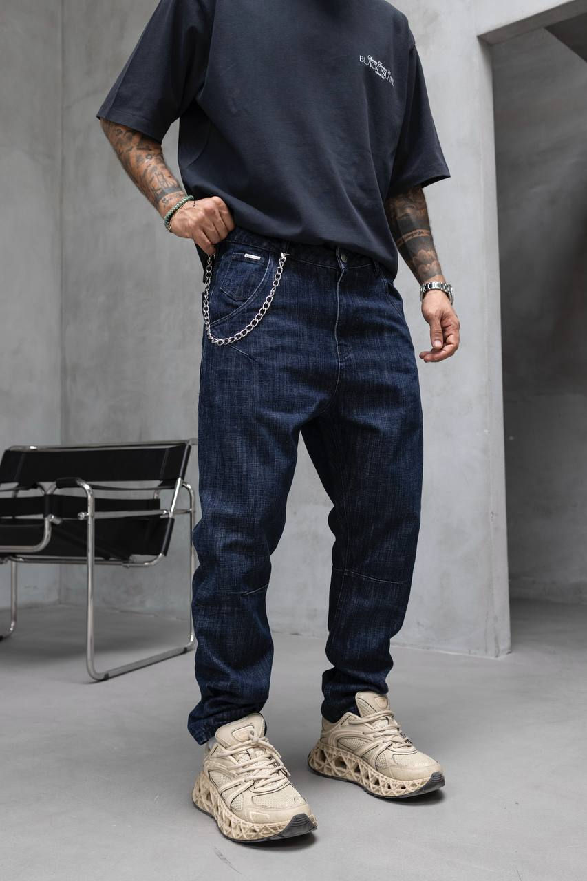 Miniatiūra: Vyriški premium klasės džinsai