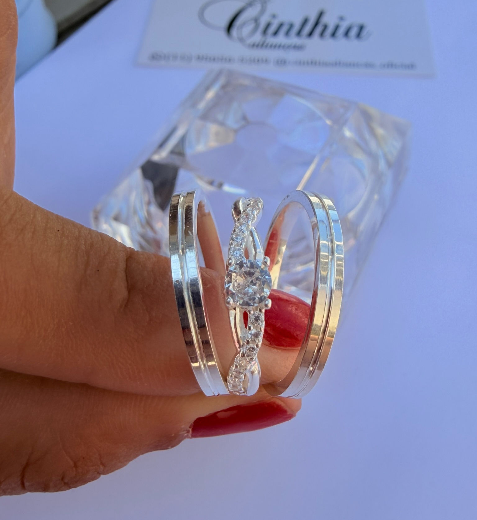 Aliança zira  + sol trança